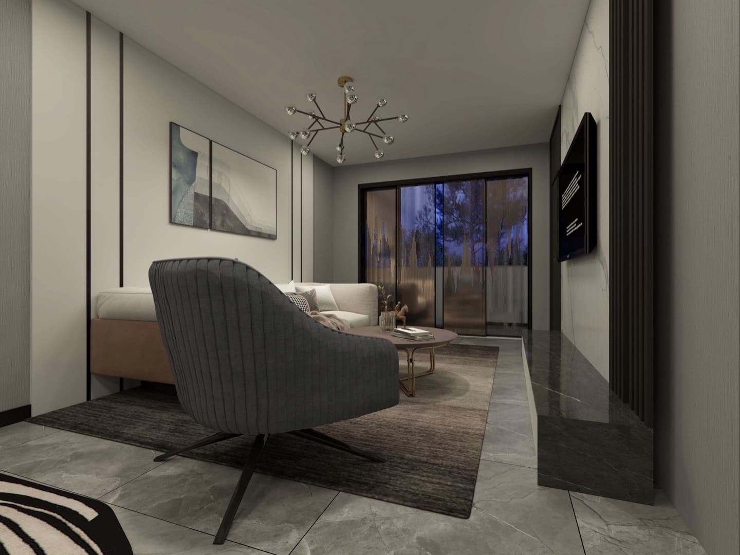 S3 — Ground Floor Apartment - Floor plan view 2