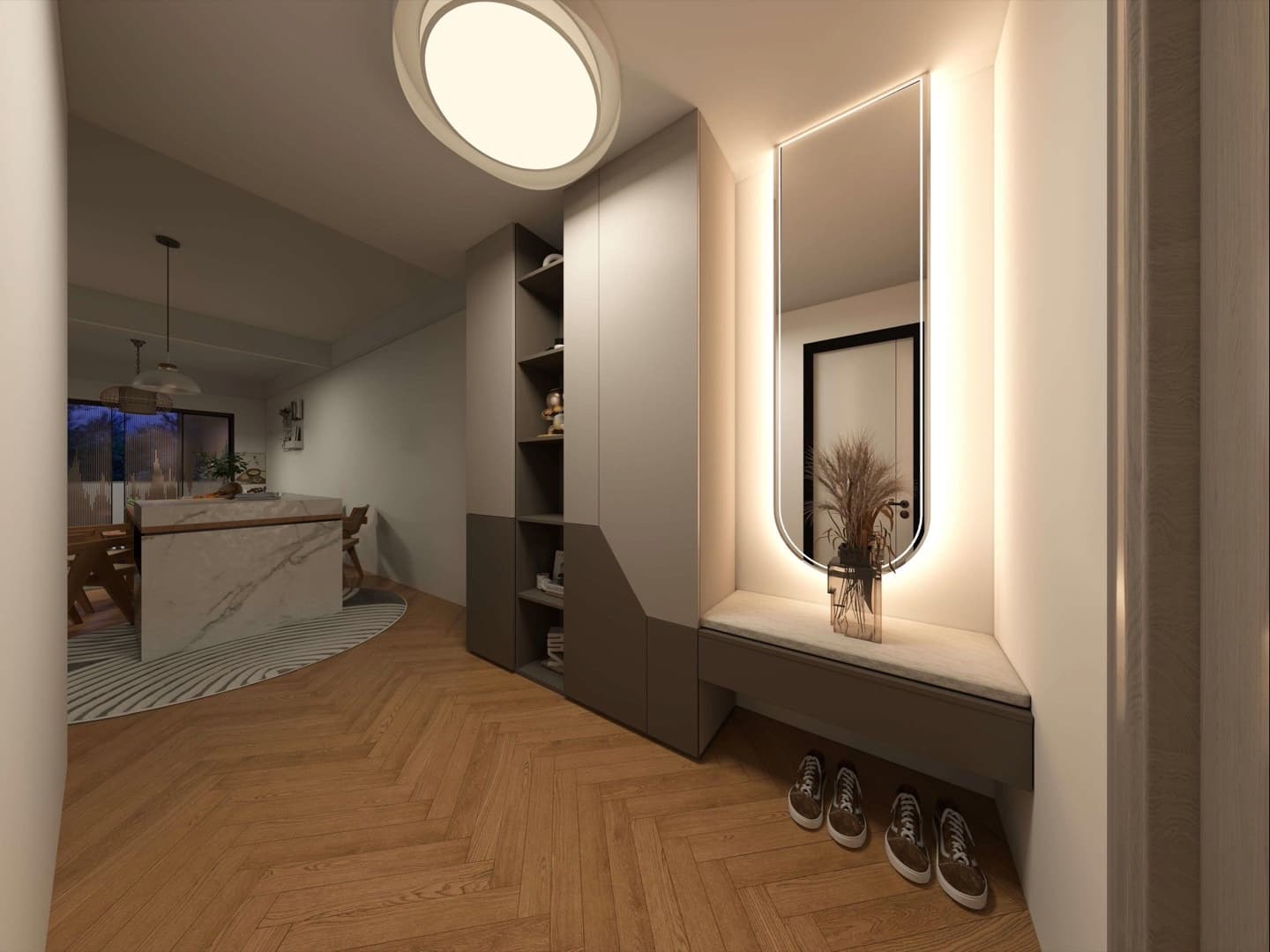 S4 — Ground Floor Apartment - Floor plan view 2