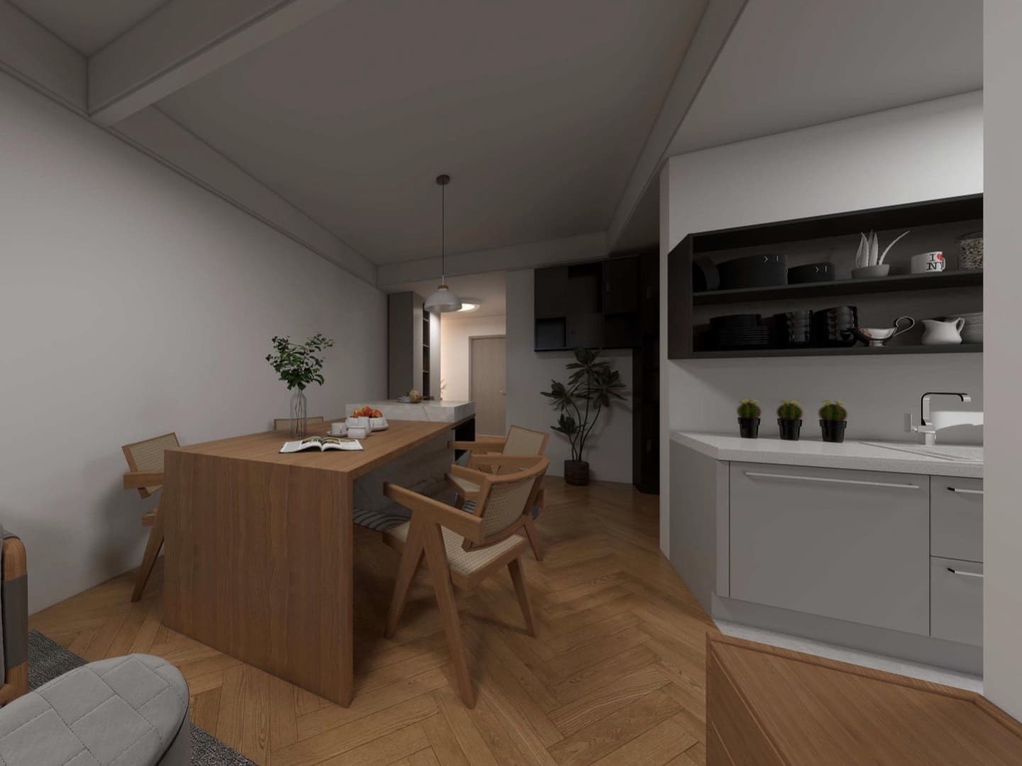 S4 — Ground Floor Apartment - Floor plan view 6