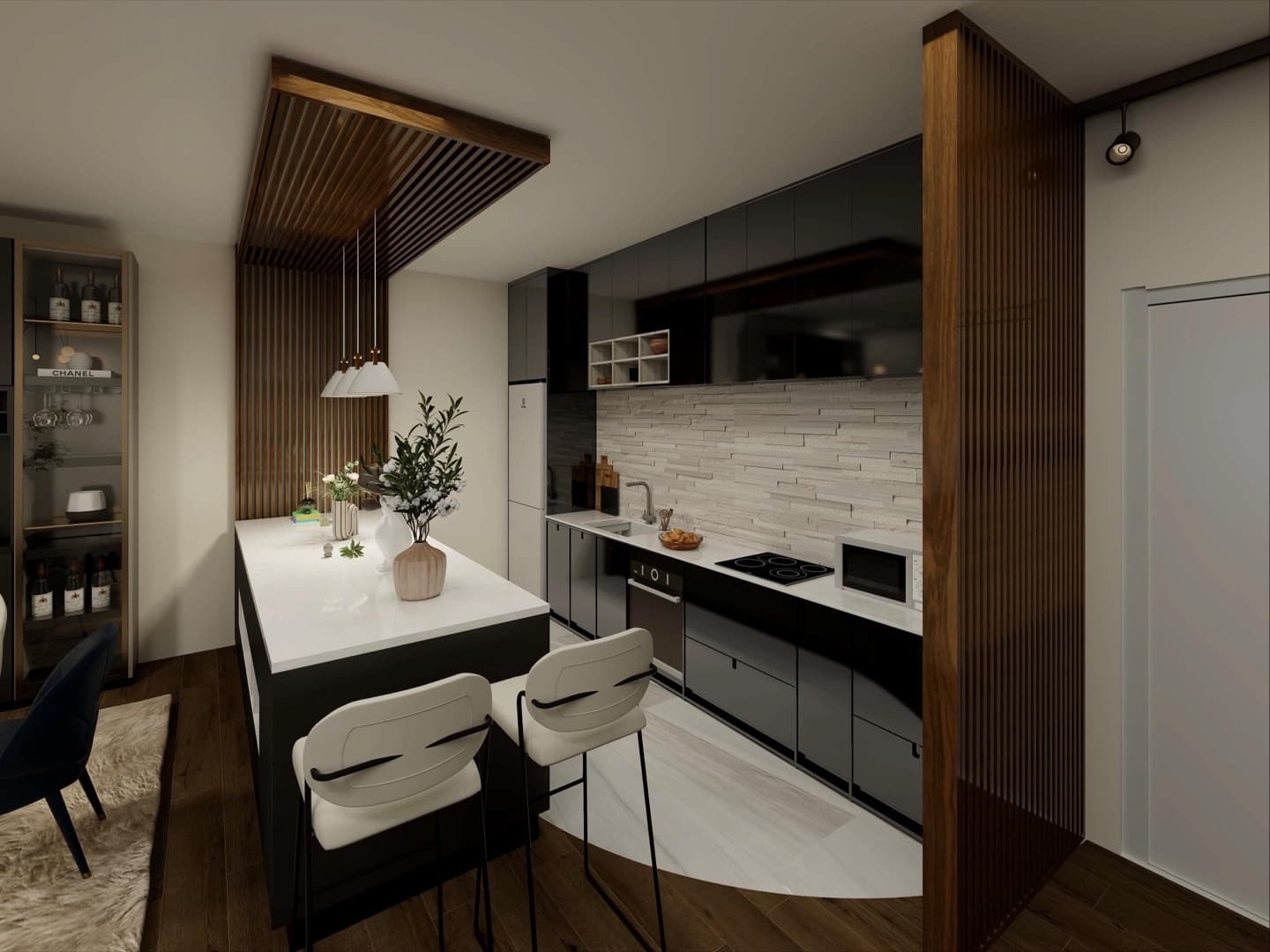 S3 — First Floor Apartment - Floor plan view 5