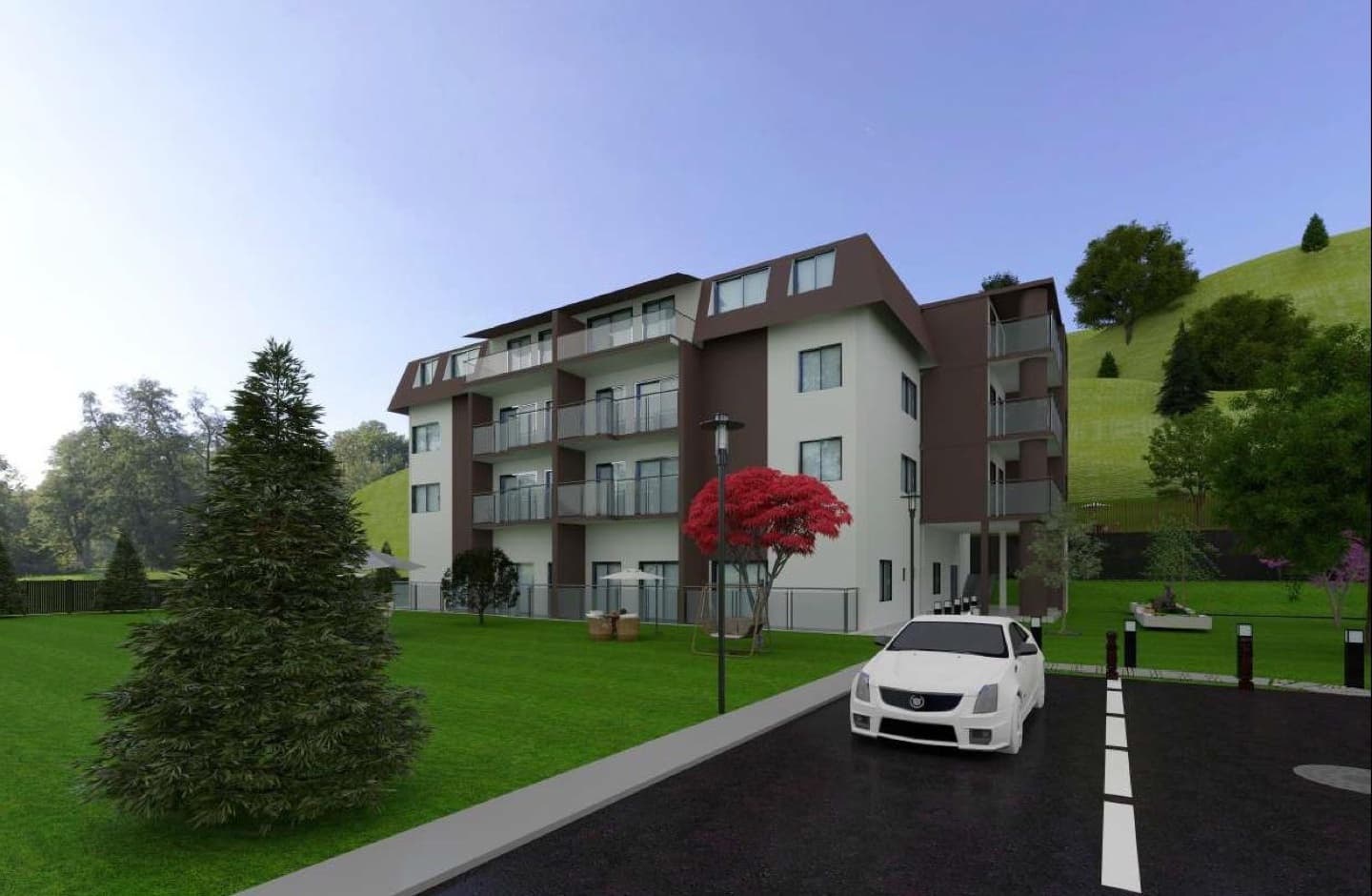 S4 — First Floor Apartment - Floor plan overview