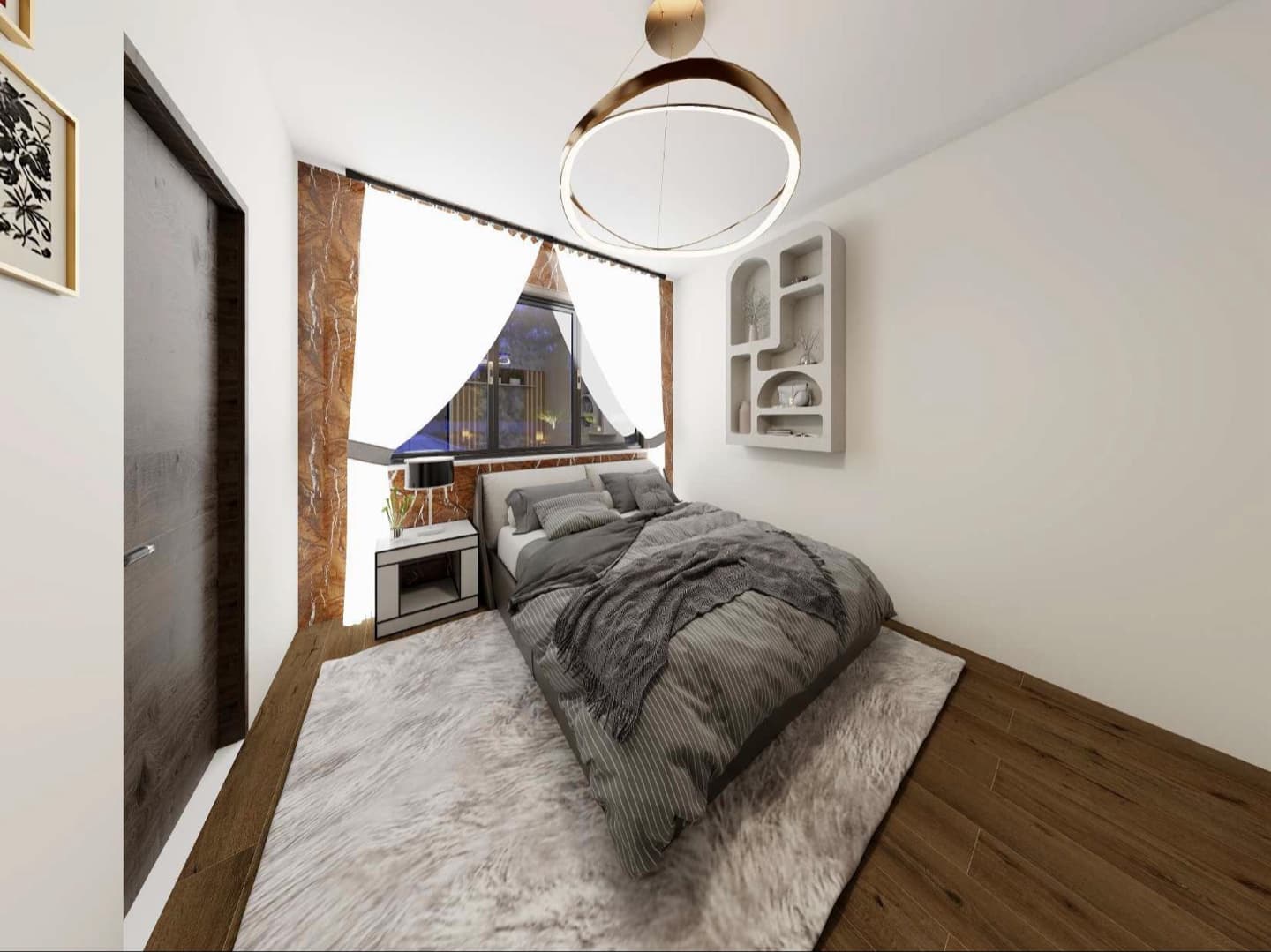 S4 — First Floor Apartment - Floor plan view 7