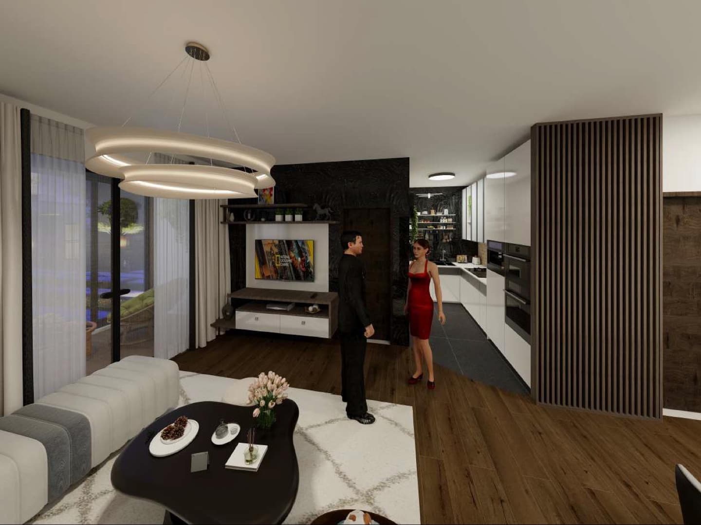 S6 — First Floor Apartment - Floor plan view 4