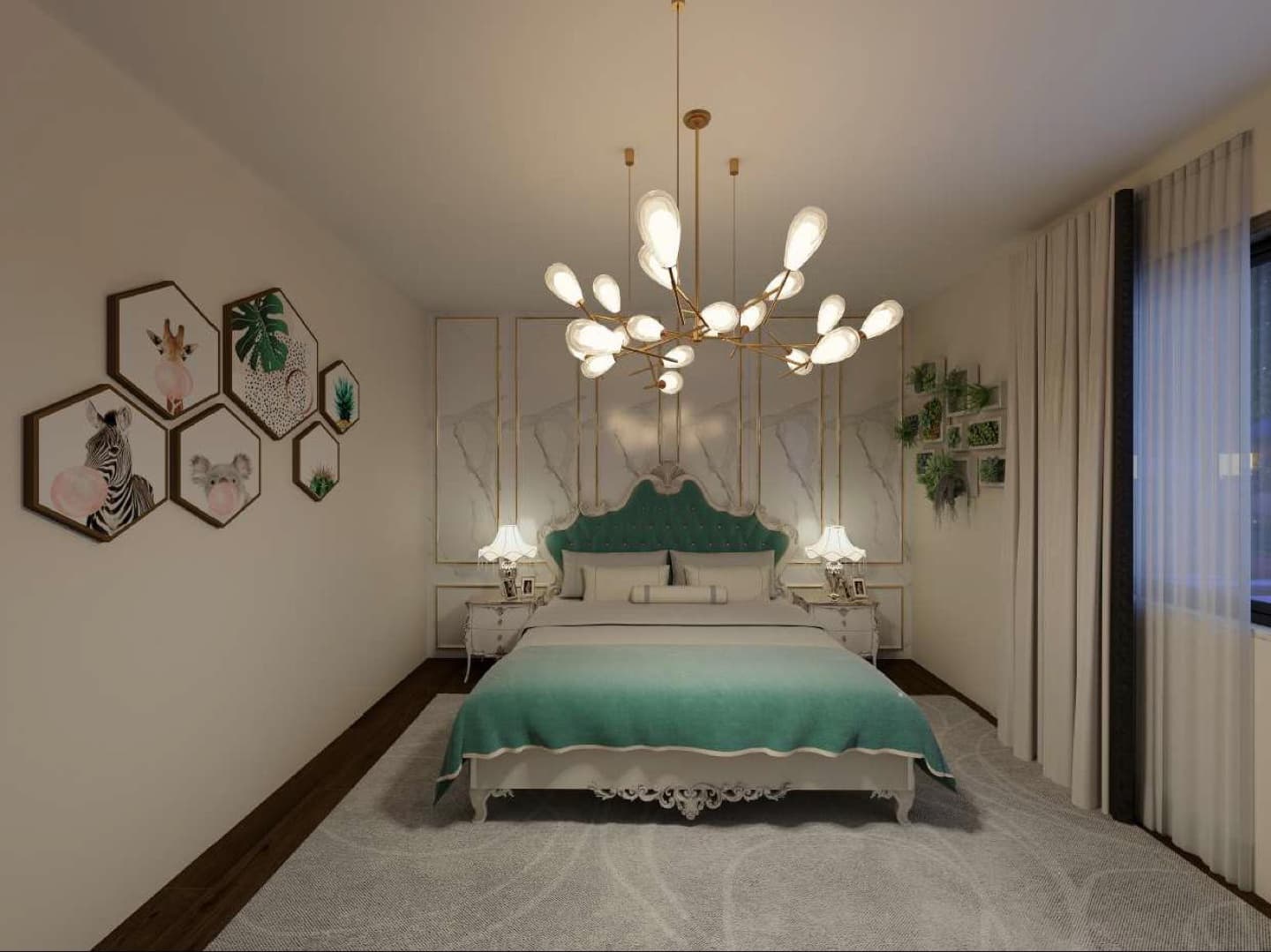 S6 — First Floor Apartment - Floor plan view 10