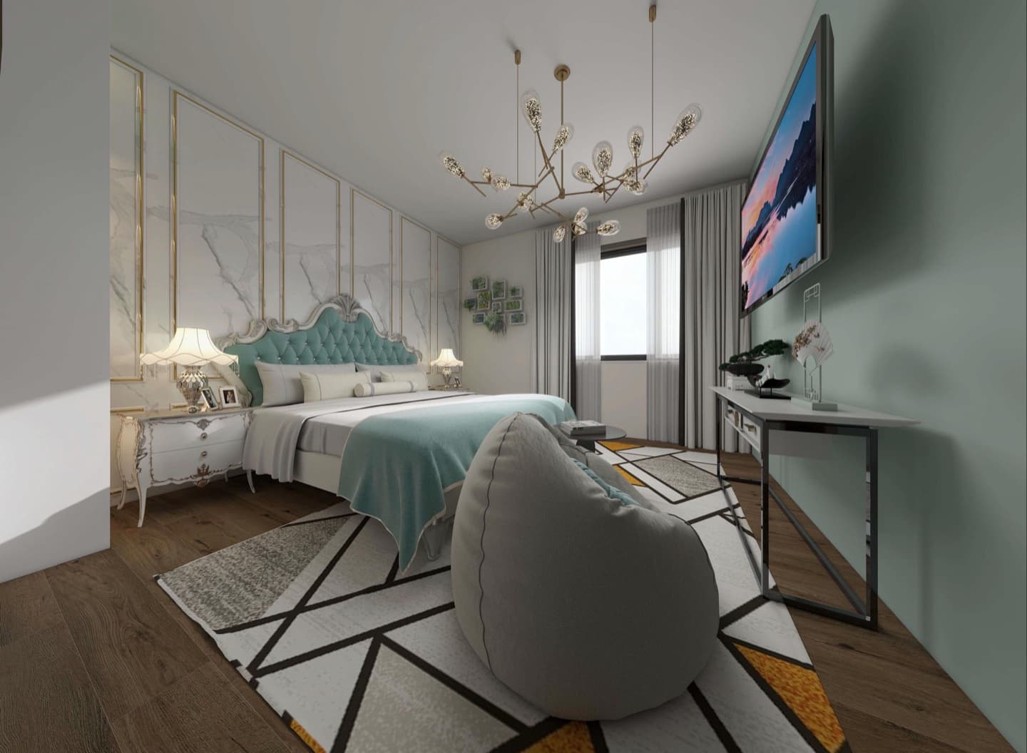 S6 — First Floor Apartment - Floor plan view 11