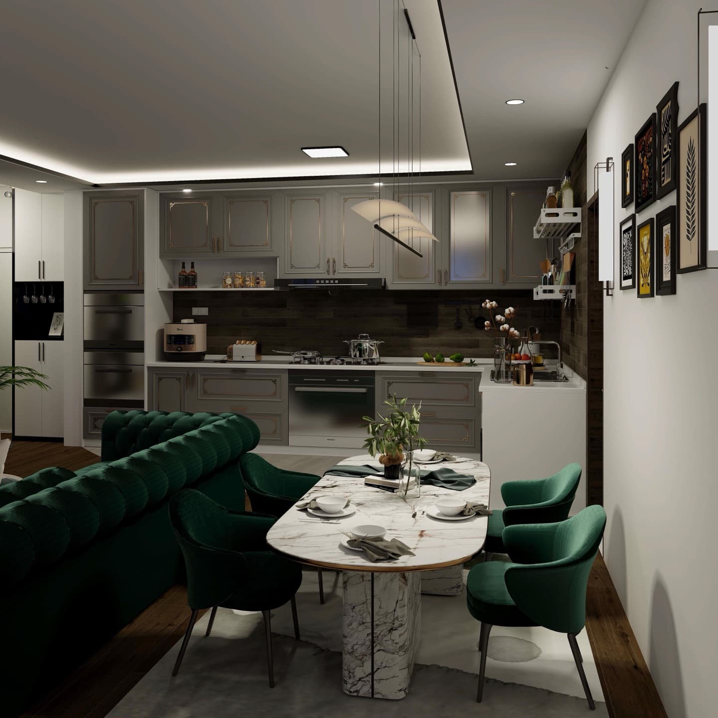 S1 — Two-bedroom Apartment - Floor plan view 3