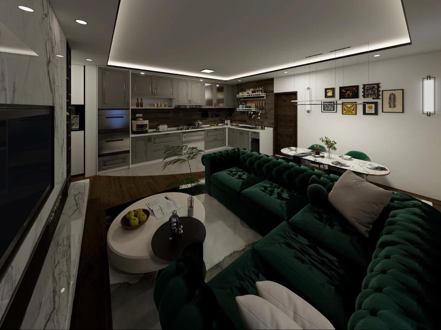 S1 — Two-bedroom Apartment - Floor plan view 4