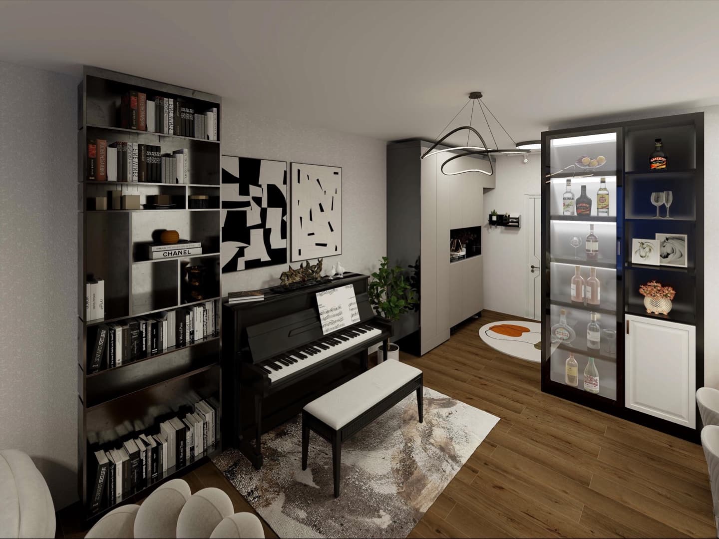 S2 — One-bedroom Apartment - Floor plan view 6