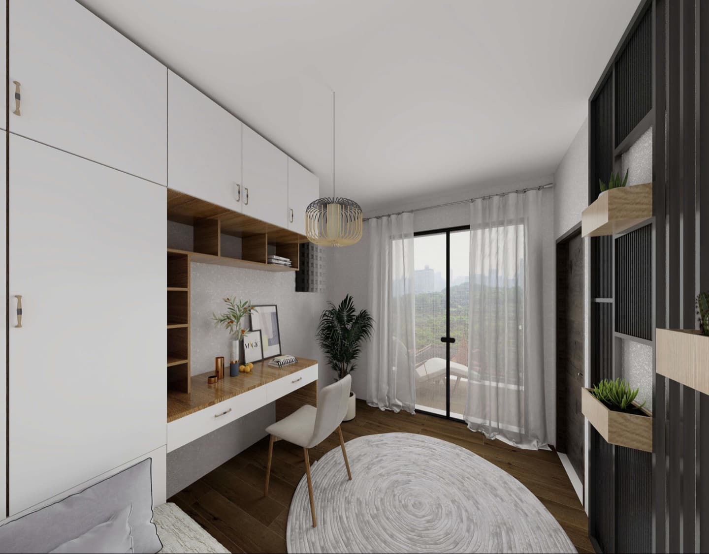 S2 — One-bedroom Apartment - Floor plan view 7