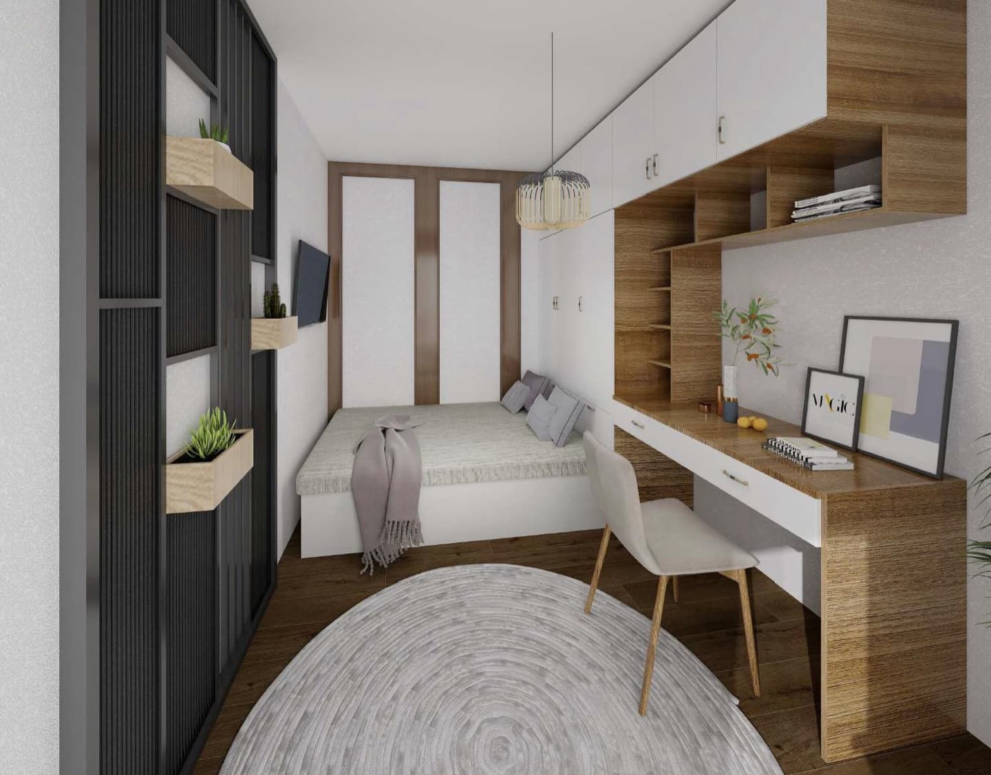 S2 — One-bedroom Apartment - Floor plan view 8