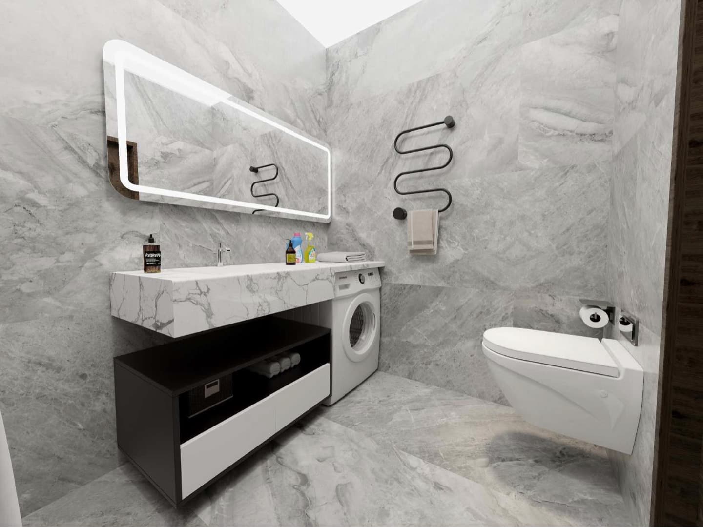 S3 — Two-bedroom Apartment - Floor plan view 2