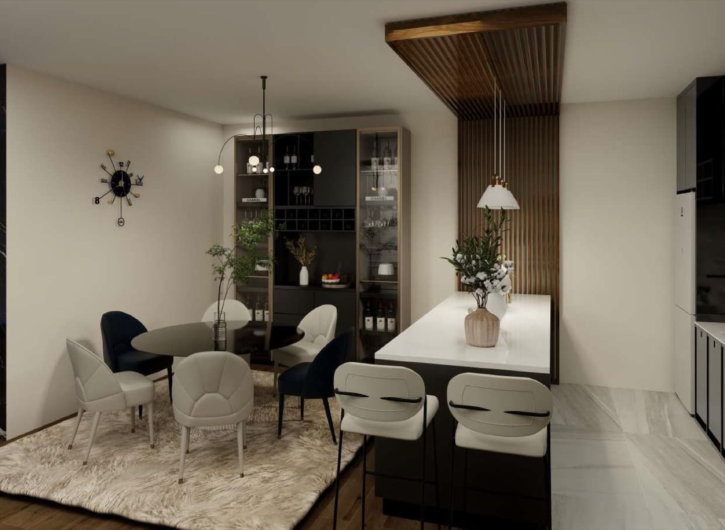 S3 — Two-bedroom Apartment - Floor plan view 7