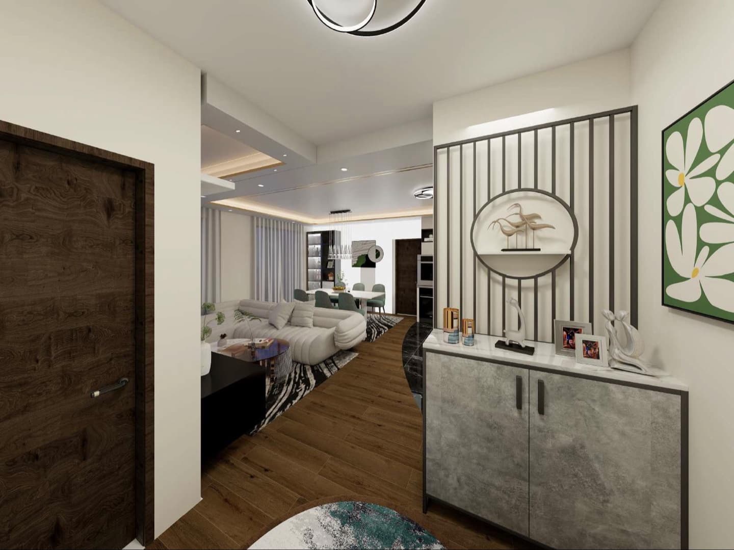 S4 — Two-bedroom Apartment - Floor plan view 9