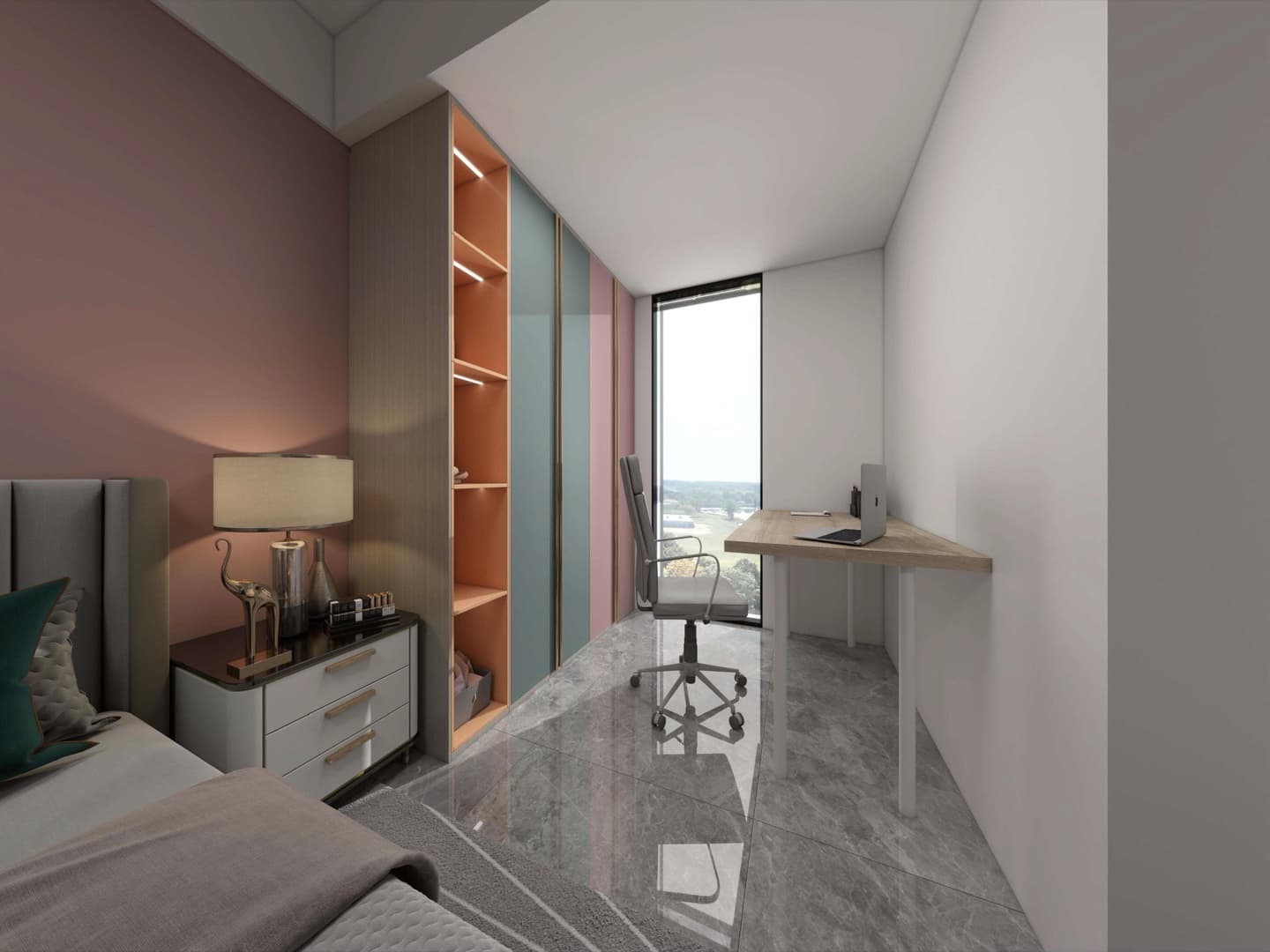 S5 — Duplex Apartment - Floor plan view 11