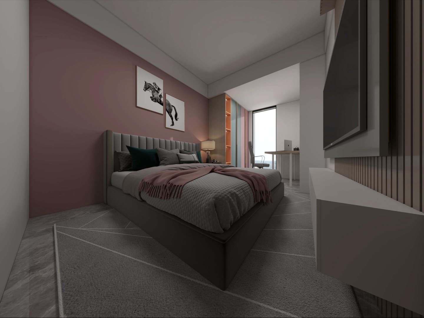 S5 — Duplex Apartment - Floor plan view 12