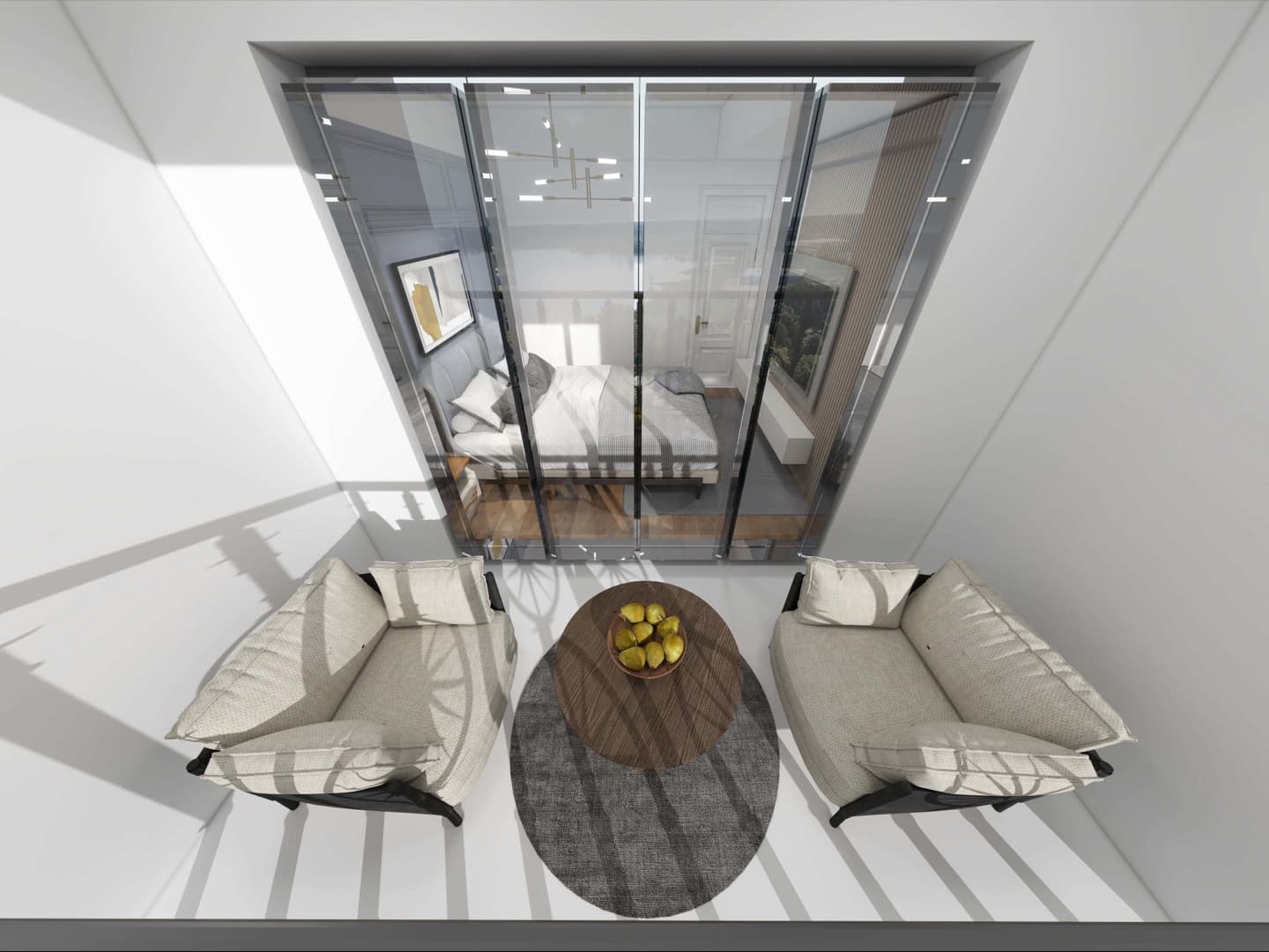 S5 — Duplex Apartment - Floor plan view 14