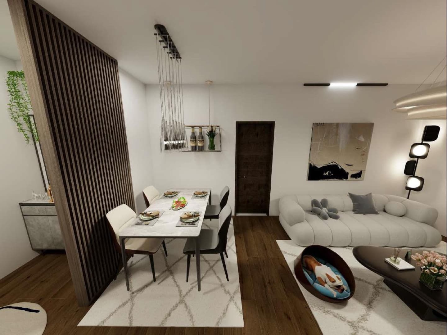 S6 — Two-bedroom Apartment - Floor plan view 4