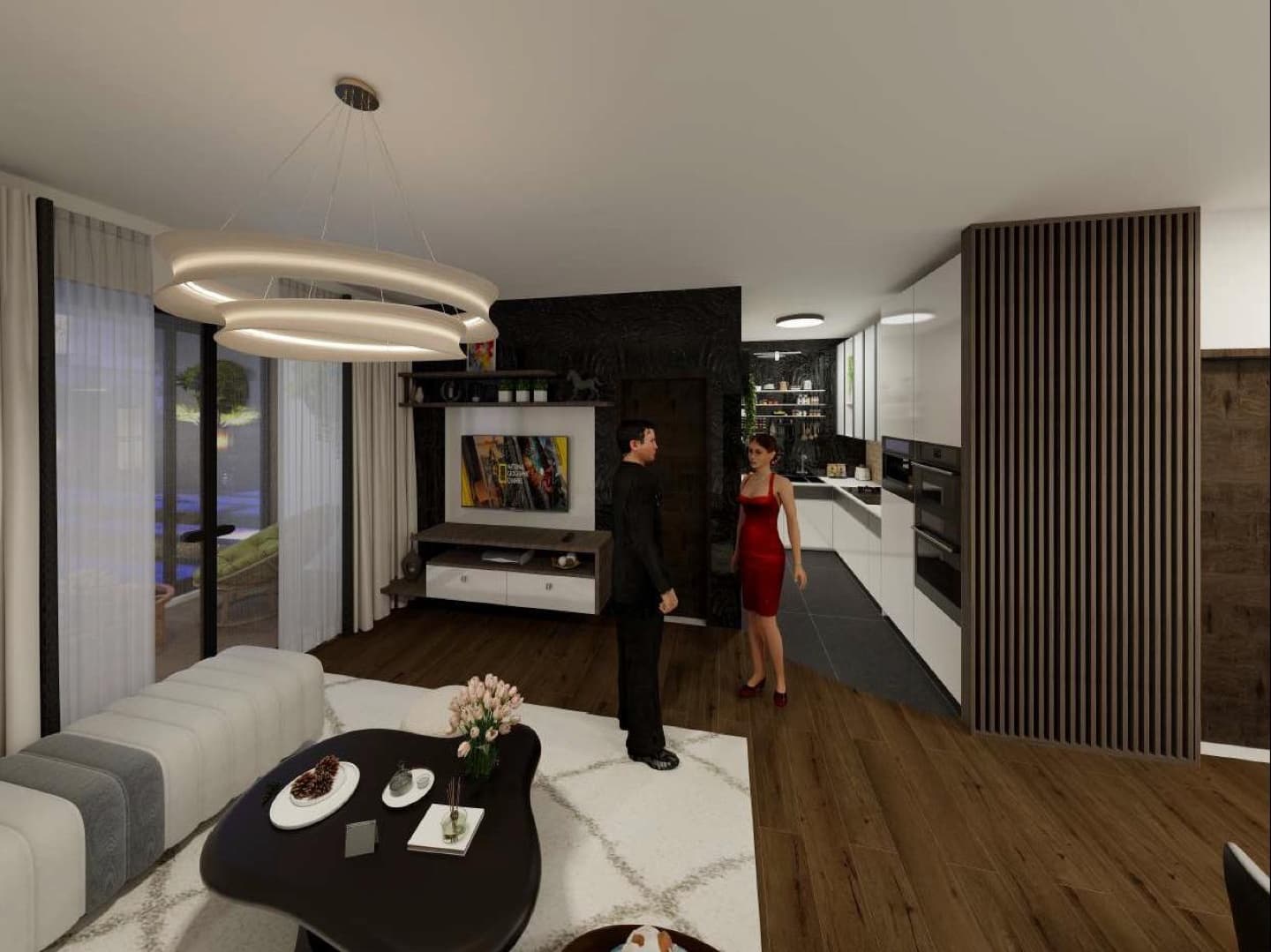 S6 — Two-bedroom Apartment - Floor plan view 6