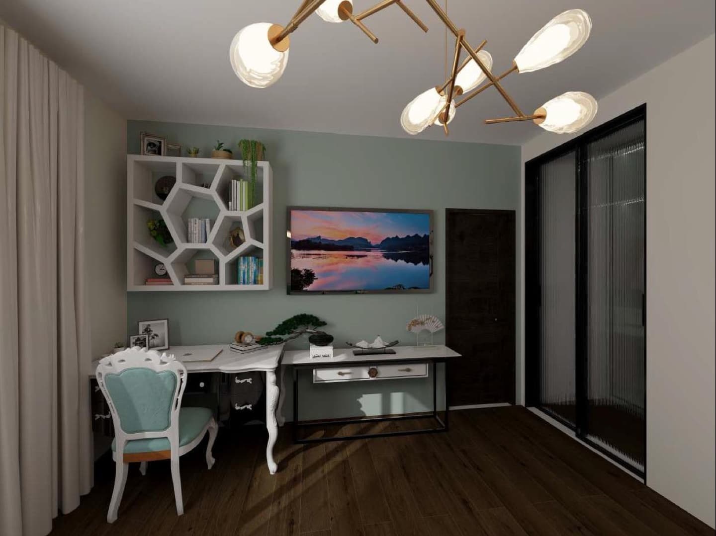 S6 — Two-bedroom Apartment - Floor plan view 11