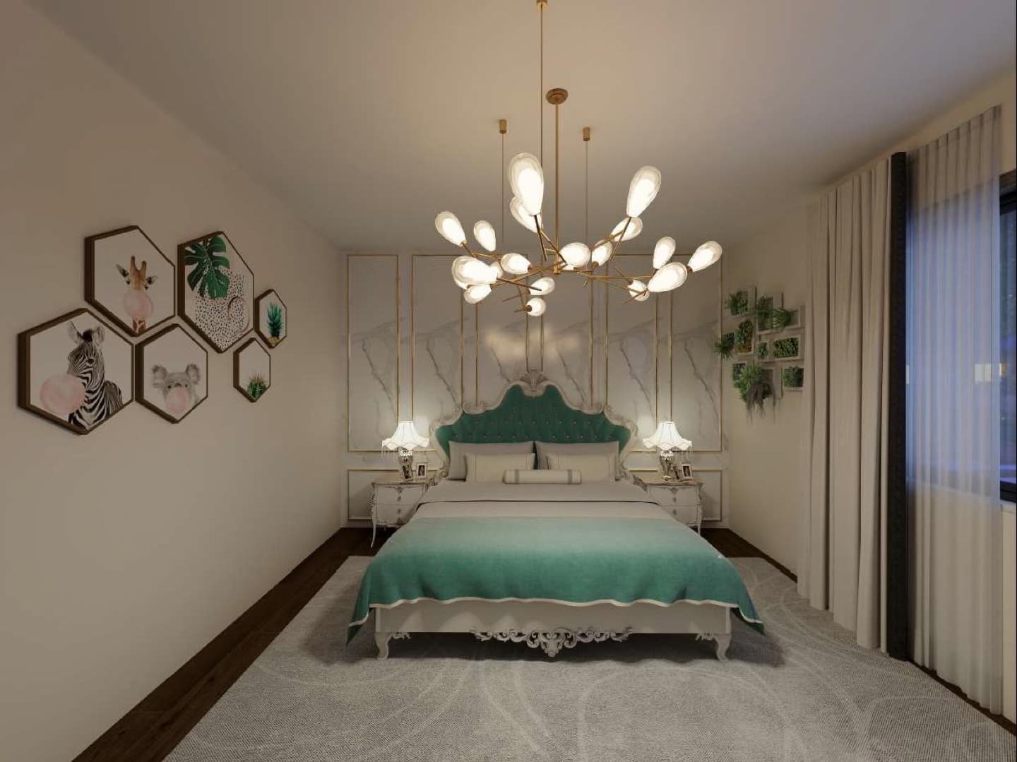 S6 — Two-bedroom Apartment - Floor plan view 12