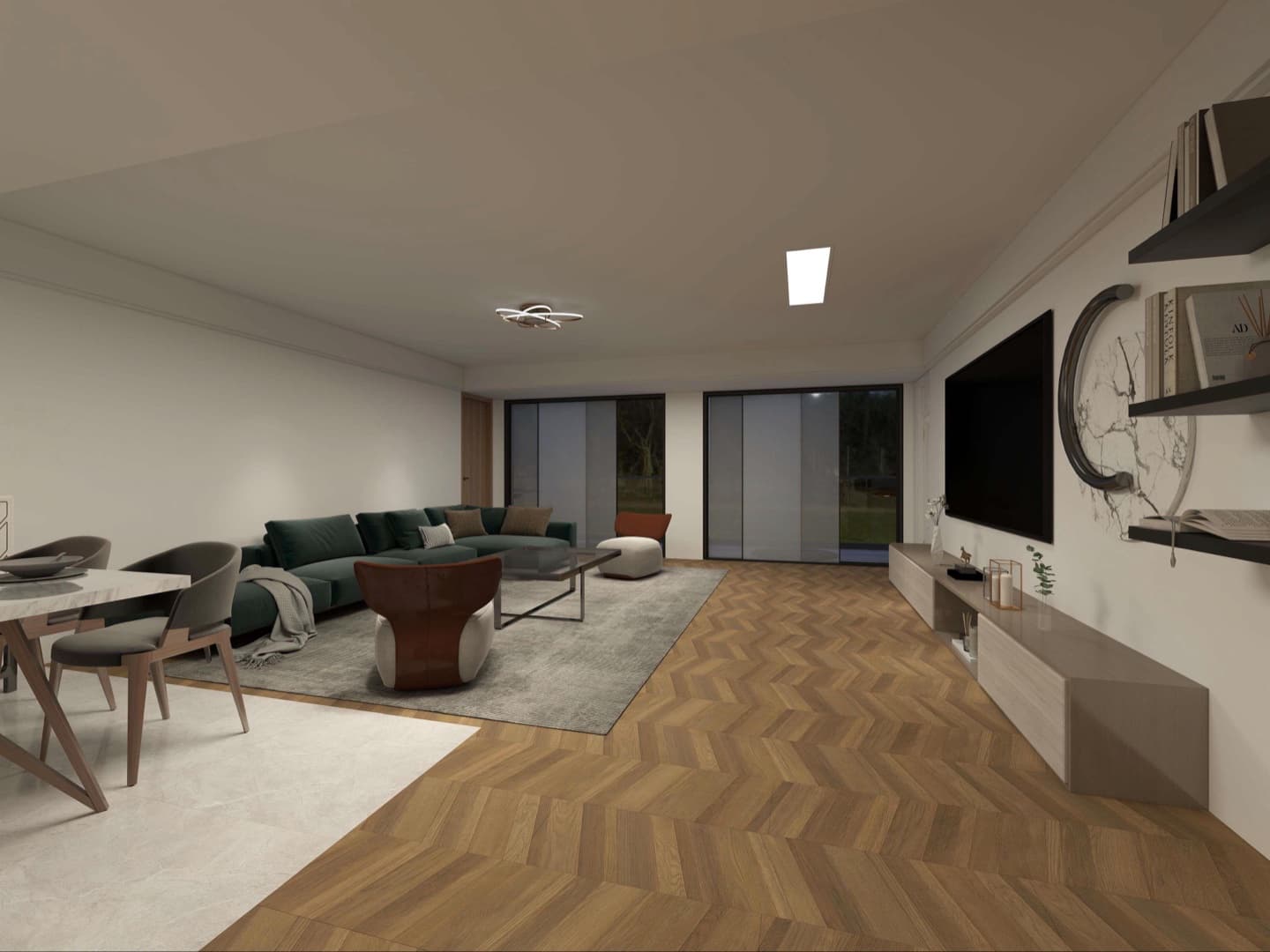 S1 — Third Floor Apartment - Floor plan view 4