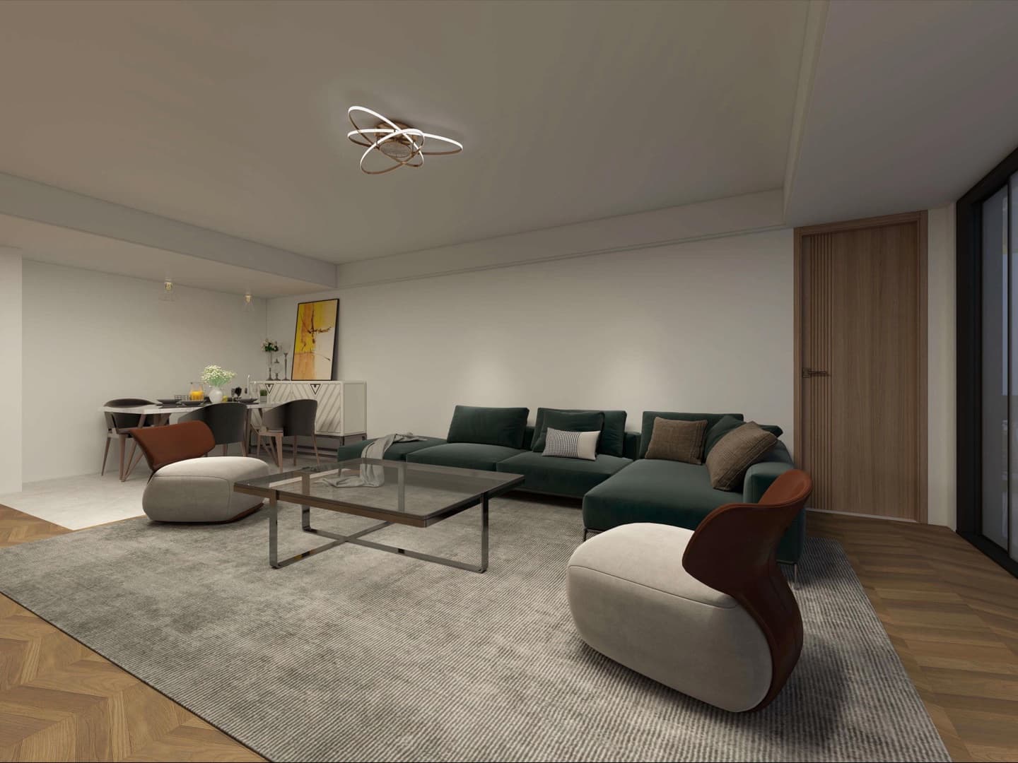 S1 — Third Floor Apartment - Floor plan view 5