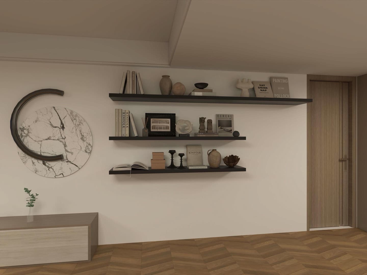 S1 — Third Floor Apartment - Floor plan view 7