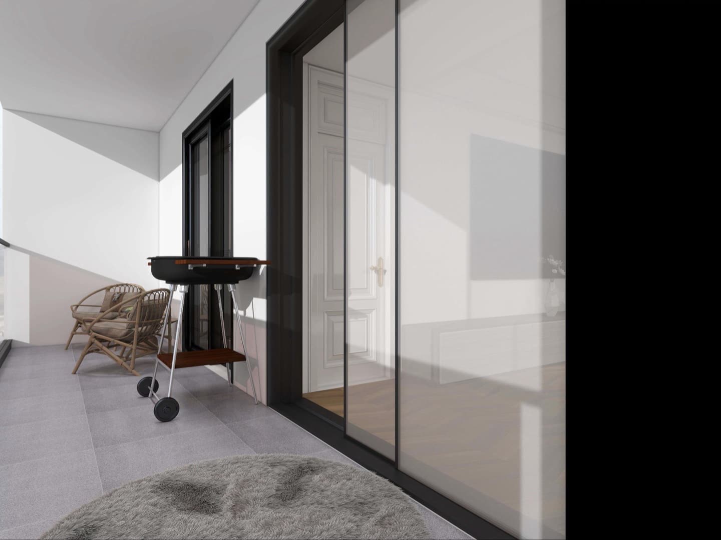 S1 — Third Floor Apartment - Floor plan view 9