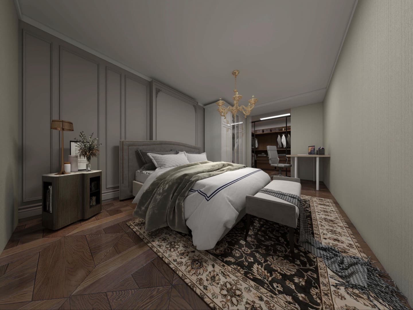 S1 — Third Floor Apartment - Floor plan view 12