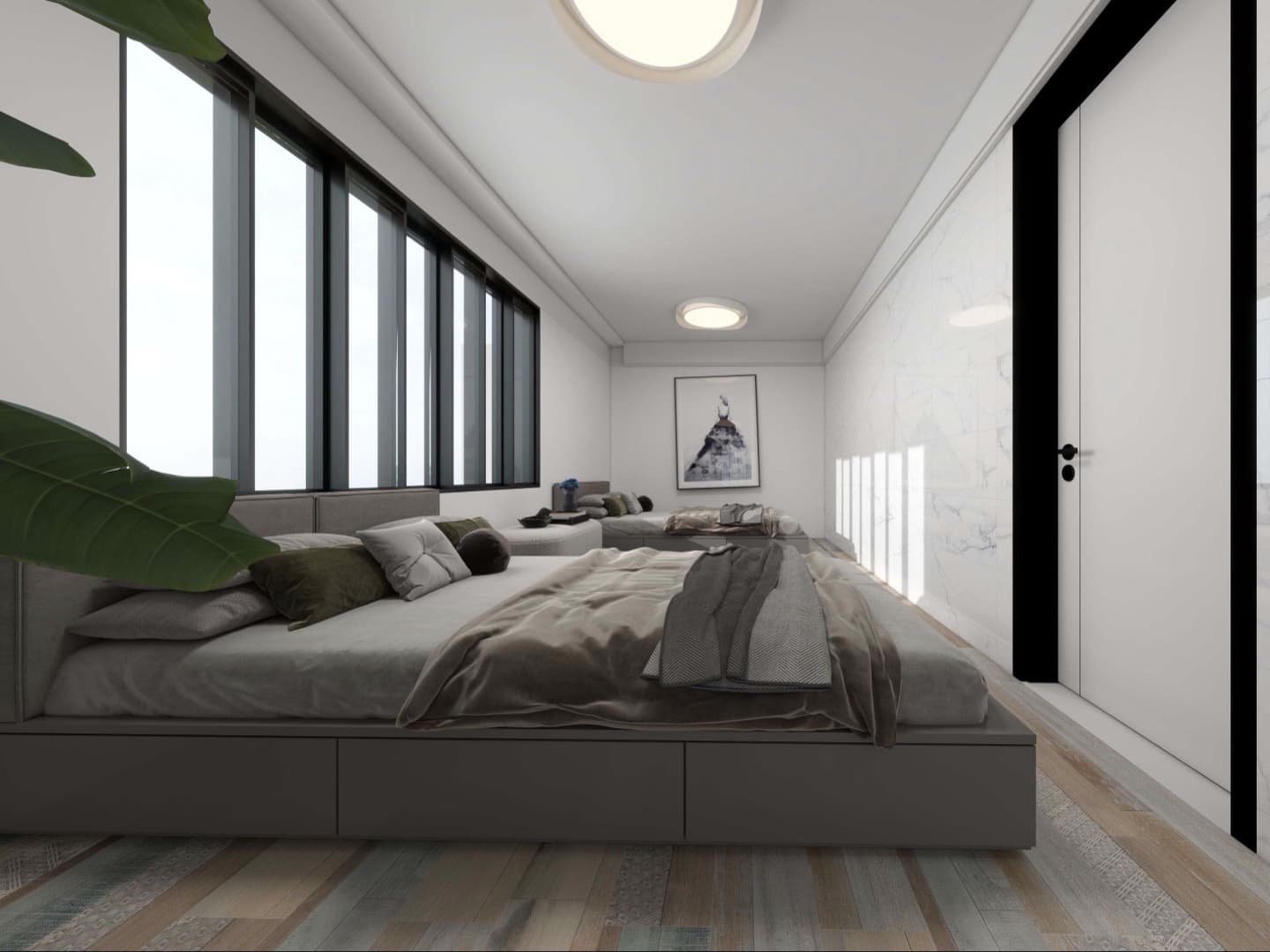 S2 — Third Floor Apartment - Floor plan view 9