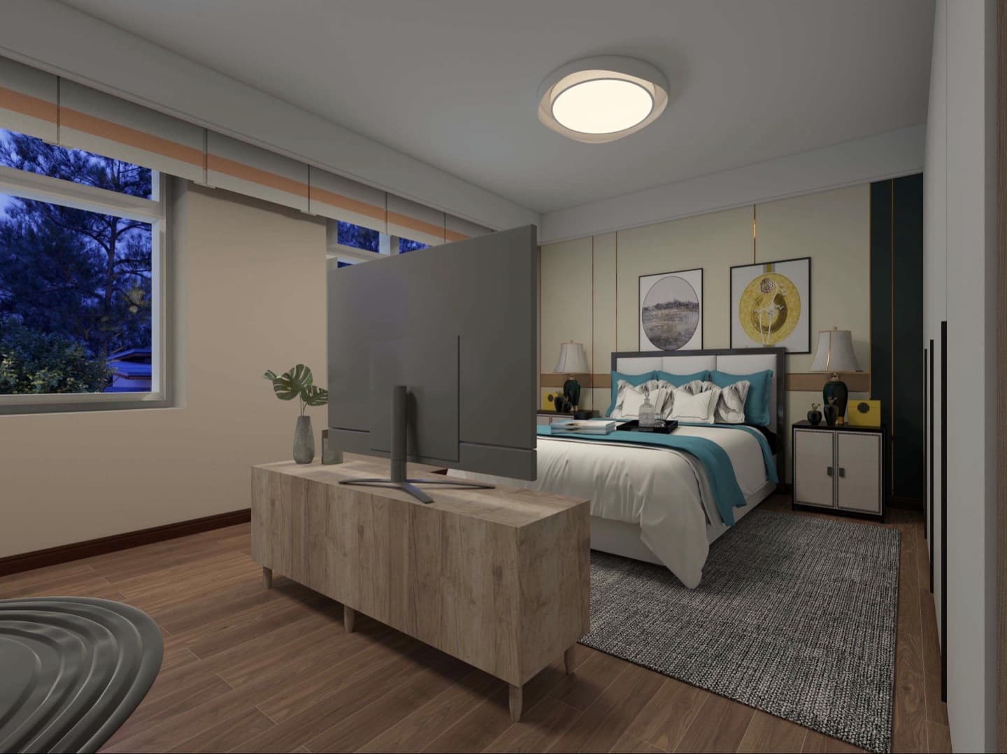 S2 — Third Floor Apartment - Floor plan view 11