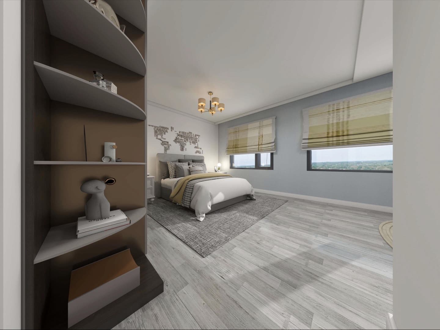 S3 — Third Floor Apartment - Floor plan view 14