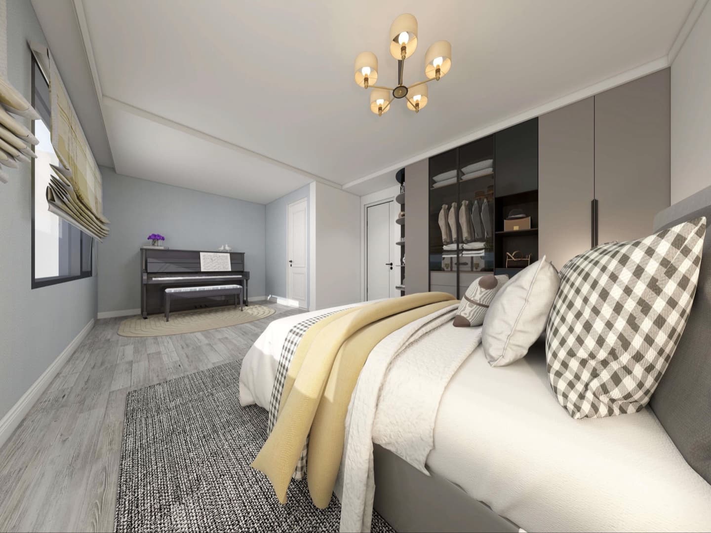 S3 — Third Floor Apartment - Floor plan view 16