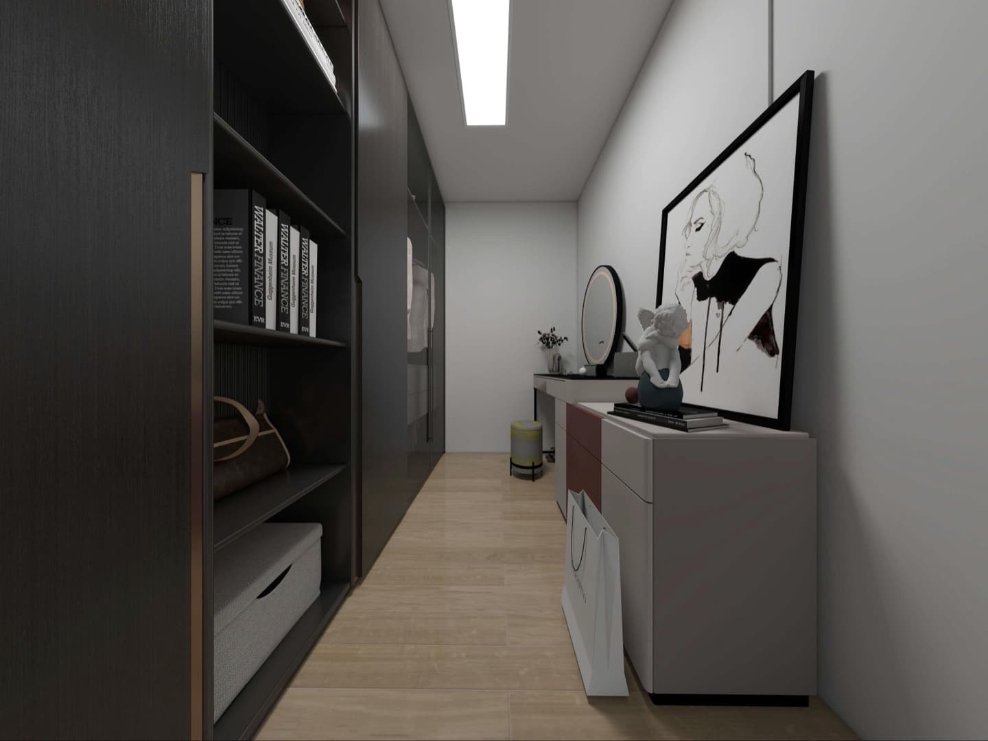 S3 — Third Floor Apartment - Floor plan view 17