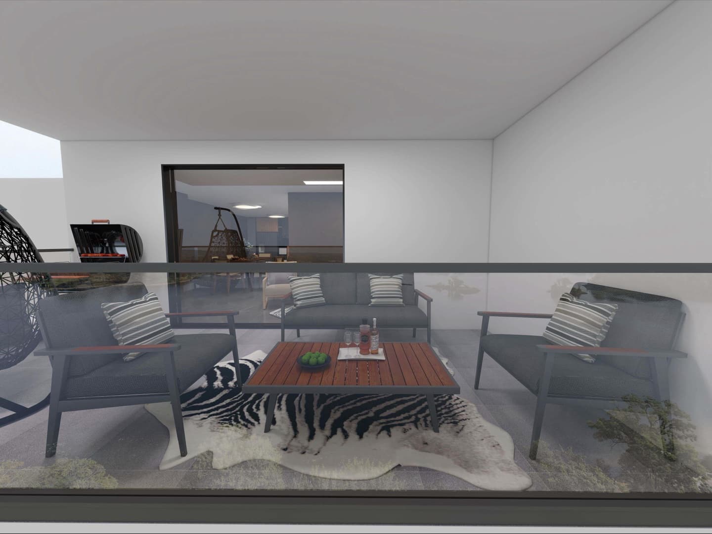 S3 — Third Floor Apartment - Floor plan view 21