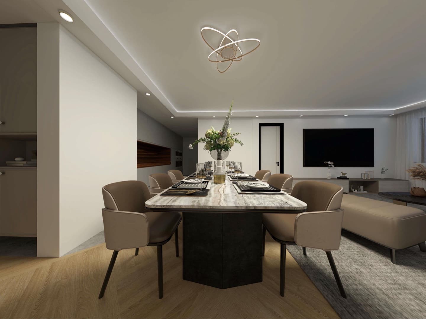 S4 — Third Floor Apartment - Floor plan view 4