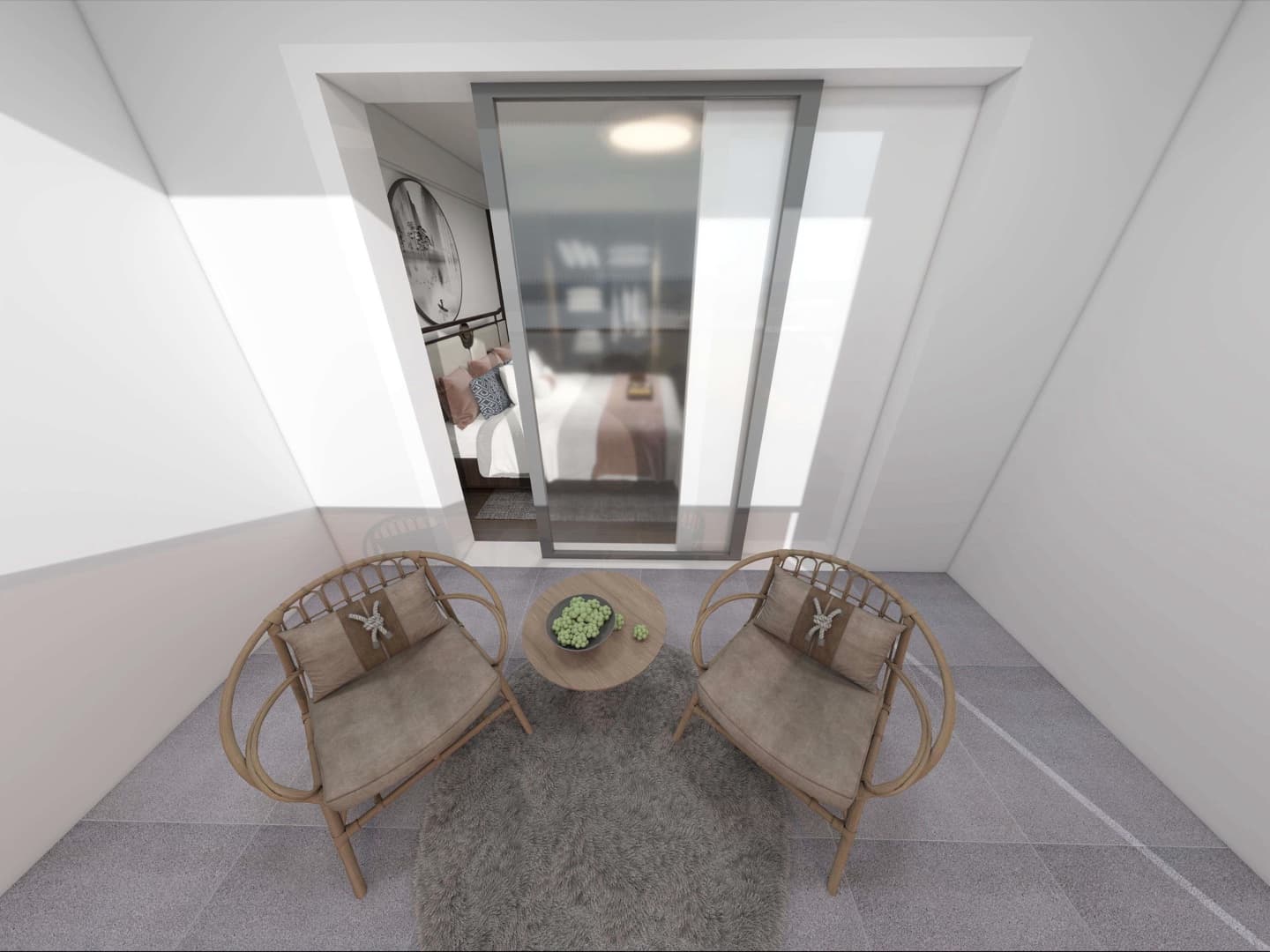 S4 — Third Floor Apartment - Floor plan view 14